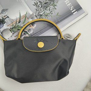 Longchamp Mini Tote bag Gun gray